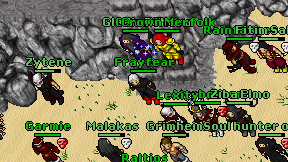 Frayfear on screen
