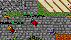 Morioso Drax on screen