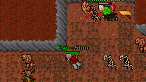 Evo-Shin on screen