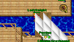 Ladyknight on screen