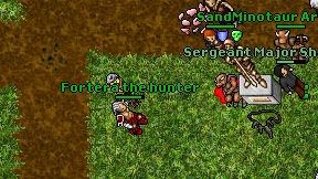 Fortera the hunter on screen