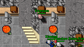 Exenon on screen