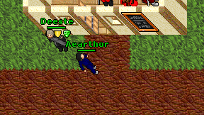 Aearthor on screen
