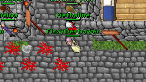 Fizzy Destroyer on screen