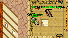 Old Healer on screen