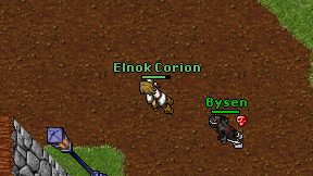 Elnok Corion on screen
