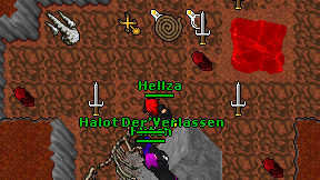 Hellza on screen