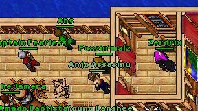 Foxzin'malz on screen