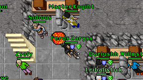 Master Kngiht on screen
