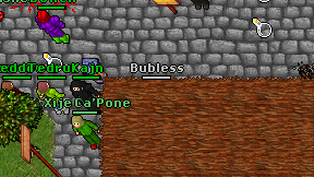 Bubless on screen