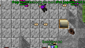 Tchack do mato on screen