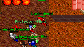 Last-druid on screen