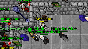 Serk shu on screen