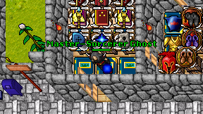 Master-Sorcerer Ghost on screen