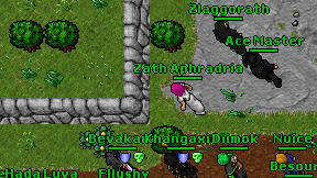 Zath Aphradria on screen