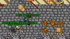 Cain Darkblade on screen