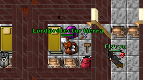 Lord protector tierra on screen