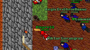 Klepretil on screen