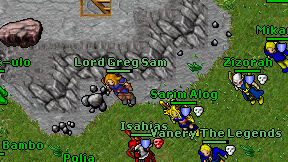 Lord Greg Sam on screen