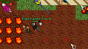 Emeralde Twix on screen