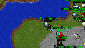 Kamilinio on screen