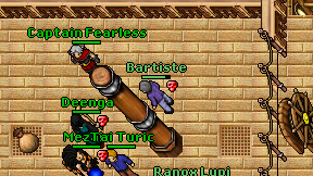 Bartiste on screen