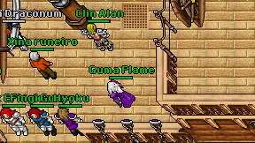 Guma Flame on screen