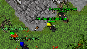 Diabolic'Archer on screen