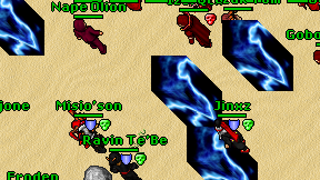 Izorath on screen