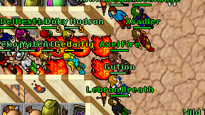 Axel Fire on screen