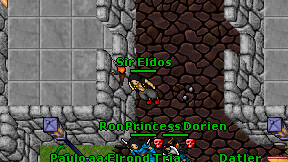 Sir Eldos on screen