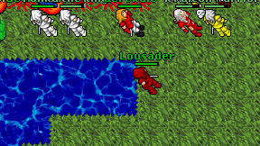 Lousader on screen