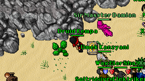 Druid Kempa on screen