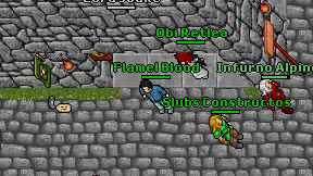 Flamel Blood on screen