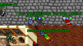 Hunter of Untouchable on screen