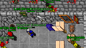 Master Edmund on screen
