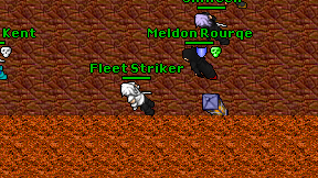 Fleet Striker on screen