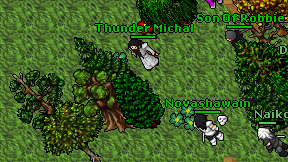 Thunder Michal on screen