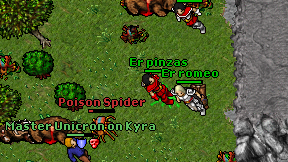 Er pinzas on screen