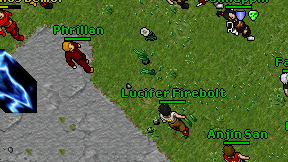 Lucifer Firebolt on screen