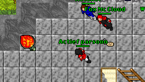 Actief parsoon on screen