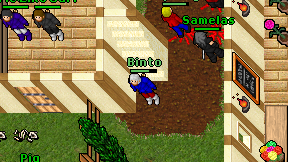 Binto on screen