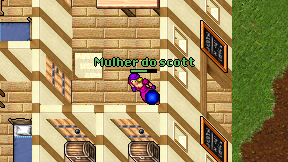 Mulher do scott on screen