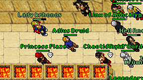 Adius Druid on screen