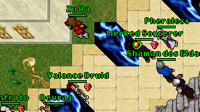Arky Hero on screen