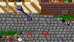 Strange bengel on screen