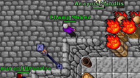 Champ Maker on screen