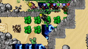 Sorcerer Ammon on screen