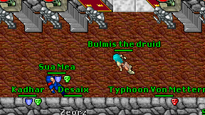 Bulmis the druid on screen