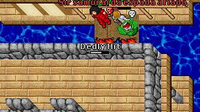 Dedly Hit on screen